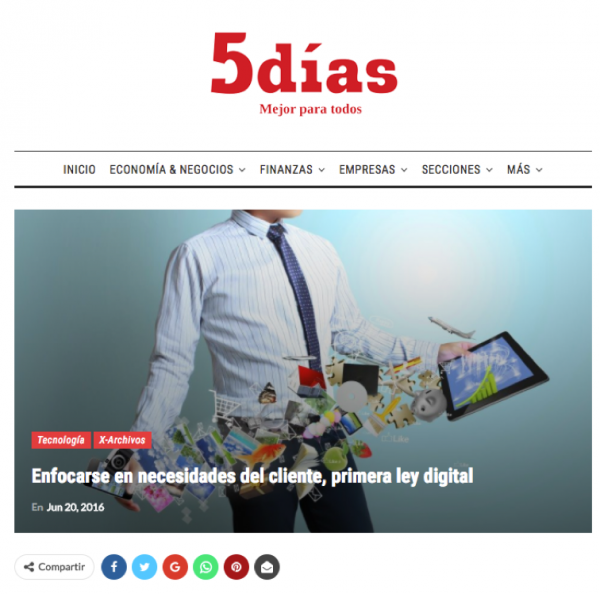 Entrevista a Litvac sobre la 1ª ley digital: Enfocarse en las necesidades del cliente