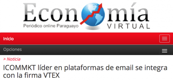 ICOMMKT, líder en plataformas de email, se integra con la firma VTEX