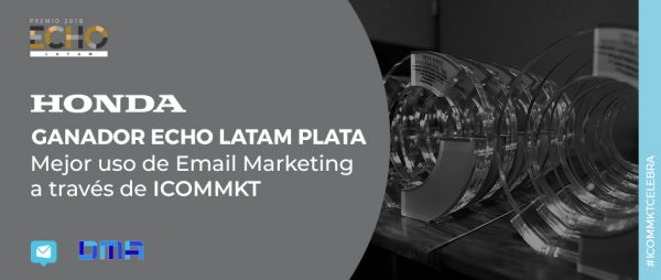 ? Honda Argentina, Ganador ECHO LATAM en Email Marketing con ICOMMKT